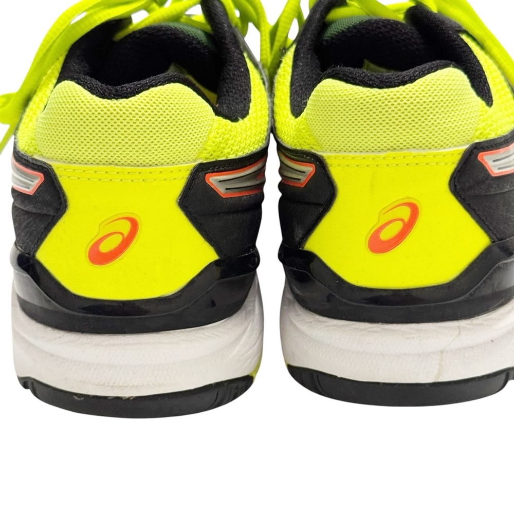 Asics Gel Resolution E500Y Cross Training Shoes Black Yellow 7.5 - Picture 5 of 12